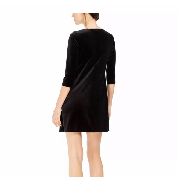 MSK velvet dress NWT SP, PS, Petite holiday, A line - Picture 2 of 10